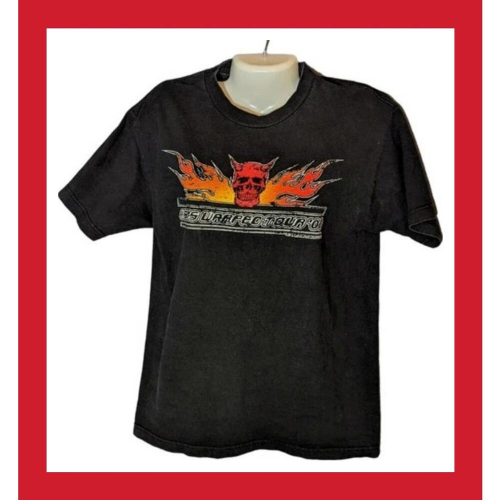 VTG 2004 Vans Warped Tour 10th Anniversary Tour Tee T-Shirt Punk Rock Mens M